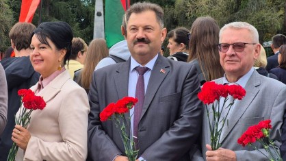 Торжественный митинг ко Дню народного единства прошел сегодня в Бресте